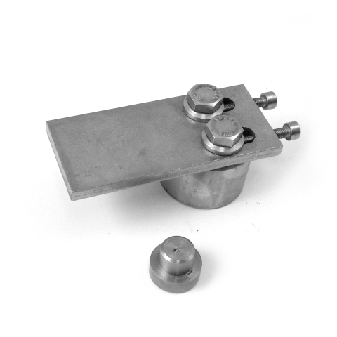 CARDINE INOX AISI 304 A CUSCINETTI PER CANCELLI D.50 MM PART.SUPERIORE-0