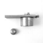 CARDINE INOX AISI 304 A CUSCINETTI PER CANCELLI D.50 MM PART.SUPERIORE-719