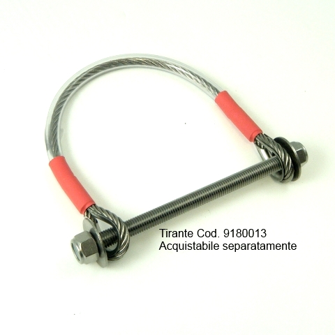 Cavi Di Sicurezza In Acciaio Inox Con Rivestimento In Vinile - Doppio Anello, 15cm, Set Da 10 Pezzi - Flessibili E Resistenti Al Taglio