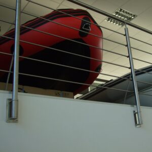 PIASTRA 90x160 PER Ø 42,4 AISI 304 SATINATO-1814