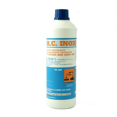 R.C.INOX D/M D-LIQUIDO SGRASSANTE E DECAPANTE PER-0