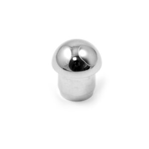 Tappo per tubo in acciaio inox AISI 316 lucido