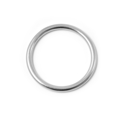 BERING Anello Interno Donna In Acciaio Inox - Collezione Arctic Symphony - Sistema Twist & Change - Misura 59 (18,9 Mm) - Blu Mesh
