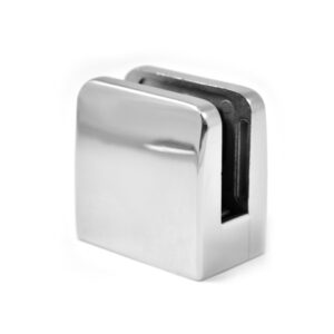 Morsetto 52x52 in acciaio inox AISI 316 lucido