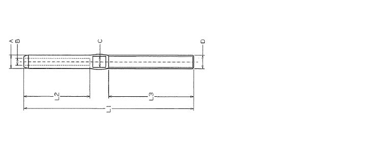 filettatura esterna inox AISI 316 a pressare