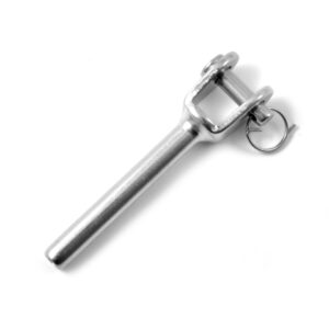 Forcella a pressare in acciaio inox AISI 316