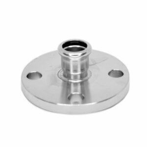 MANICOTTO FLANGIATO A PRESSARE EN 1092-1 PN16 INOX AISI 316L