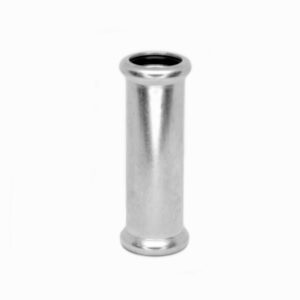 MANICOTTO PASSANTE A PRESSARE INOX AISI 316L